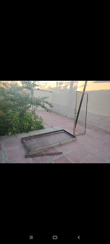 hasar setkası: Metal tor və profildən hazırlanmış bağ-qapı və hasar panelləri - — 2