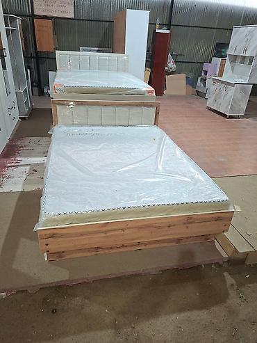Кровати: Двуспальная кровать, Новый, С матрасом, длина - 200 см — 1