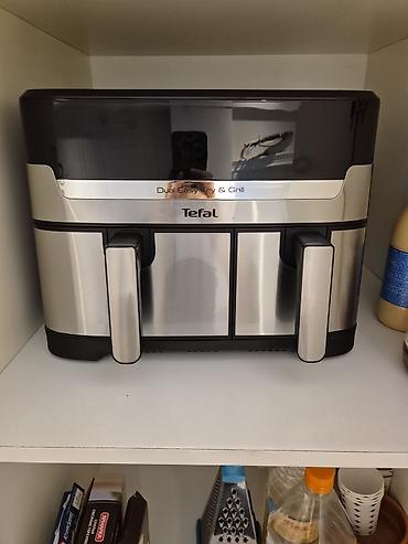 shakelli yag: Tefal Dual Easy Fry & Grill – iki bölməli hava fritözü və qril — 2