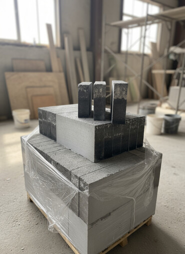 цены на пескоблок: Газоблок, Автоклавсыз, 600x200x300, D600