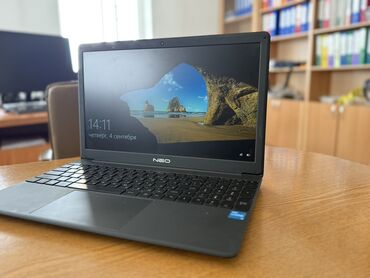 ноутбук компьютер: Ноутбук, 8 ГБ ОЭТ, Intel Core i3, 14 ", Татаал эмес тапшырмалар үчүн, эс тутум SSD