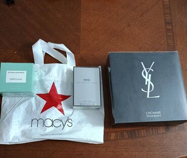 Ətriyyat: Parfum Amerikada alinib Macys magazasinda. 100 % ORIGINAL. Yves Saint