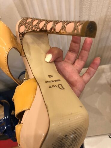 Basanoşka və səndəllər: Ölçü: 35, İşlənmiş — 11