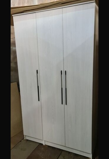 Шифоньеры: Шифоньер, Новый, Прямой, цвет - Белый, ЛДСП — 12