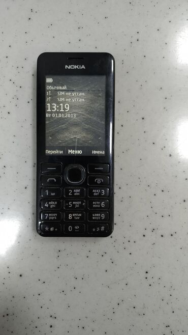 nokia 302: Nokia 6, < 2 ГБ, цвет - Черный, Гарантия, Кнопочный