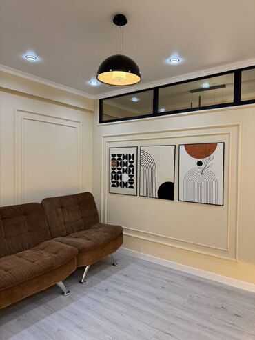 долгосрочная аренда 1 комнатной квартиры: 1 бөлмө, Кыймылсыз мүлк агенттиги, Толугу менен эмереги бар