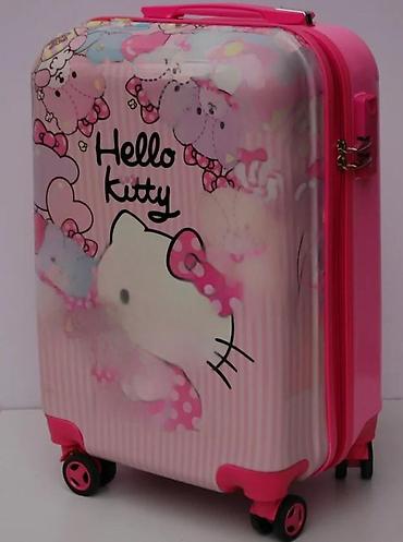Putni koferi i torbe: Set kofera Hello Kitty – 2 kom - Dizajn: roze sa motivima Hello — 10