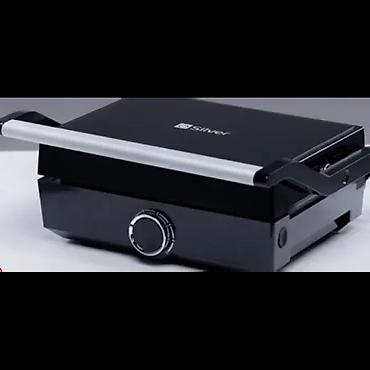 vafl: Silver SL-8139 Vafli və Tost Cihazı – 1000W, Metal Korpus Səhər — 1