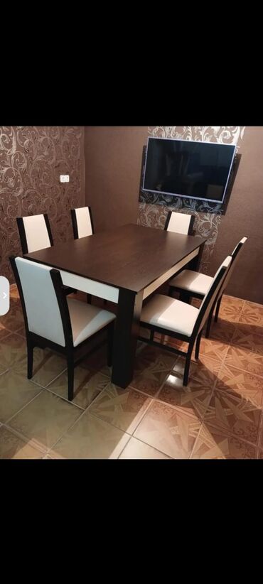 stol stul destleri qiymetleri: Masa dəsti. 250 manat uzunu 160 eni 90 sm unvan yeni gunesli esi 💫