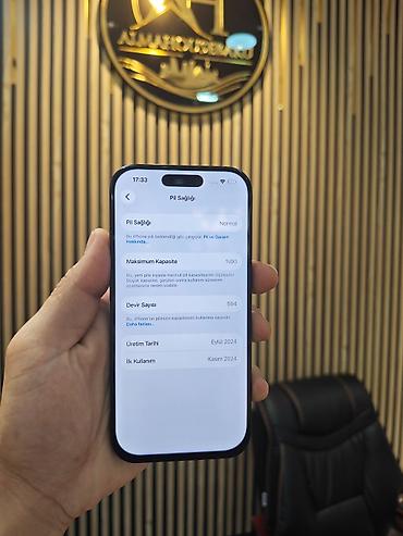 ucuz telefonlar iphone: IPhone 16 Pro, 128 GB, Black Titanium, Sənədlərlə, Face ID, Zəmanət — 2