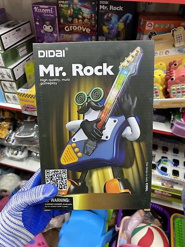 tech deck: Музыкальная игрушка DIDAI Mr. Rock — интерактивный танцующий гитарист — 1