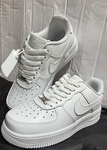 force: Кроссовки Nike Air Force 1 • размеры: 30 - 44 • цвета: белый, черный — 1