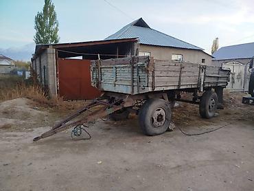 защита запаски: Двухосный грузовой прицеп с высокими деревянными бортами. Подходит для — 1