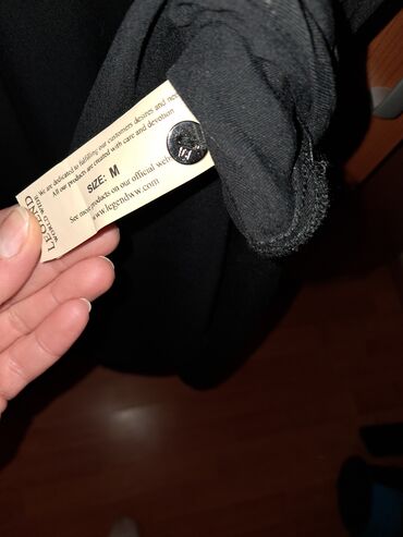 Haljine: M (EU 38), bоја - Crna, Koktel, klub, Dugih rukava — 8