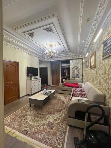 номера в иссык куле: 3 бөлмө, 107 кв. м, Элитка, 9 кабат, Евроремонт
