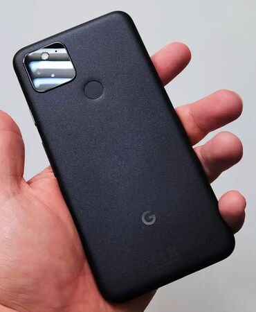 гугл пиксел 7: Google Pixel 5, Колдонулган, 128 ГБ, түсү - Кара, 1 SIM, eSIM