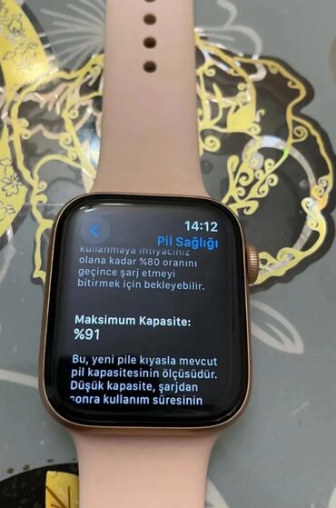 bakcell 1 saat limitsiz: İşlənmiş, Smart saat, Apple, Sensor ekran, rəng - Çəhrayı