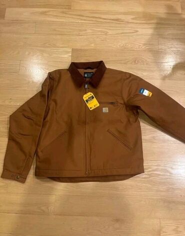 рабочие одежды: Мужская куртка, L (EU 40), Carhartt, Новый, цвет - Коричневый, Самовывоз