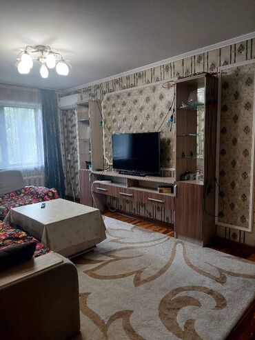 квартира бишкек аренда: 3 комнаты, Агентство недвижимости, Без подселения, С мебелью полностью