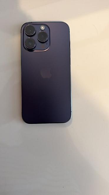 xiaomi poco m5: IPhone 14 Pro, Deep Purple, Qırıq — 1