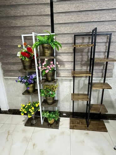 Rəflər, etajerkalar: Gül stendi подставка для цветов.Çiçək stendi və dekor. metal karkas — 8