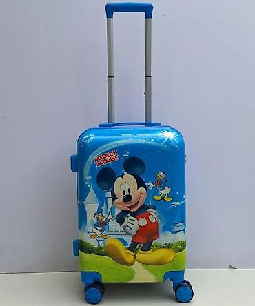 Rančevi, torbe i koferi: Dečji set kofera – Mickey Mouse motiv - Dva kofera (veći i manji) sa — 4