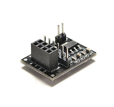 Adapterlər: NRF24L01 Soket Adapter 5V → 3.3V VCC (Arduino uyğun) NRF24L01 tipli — 2