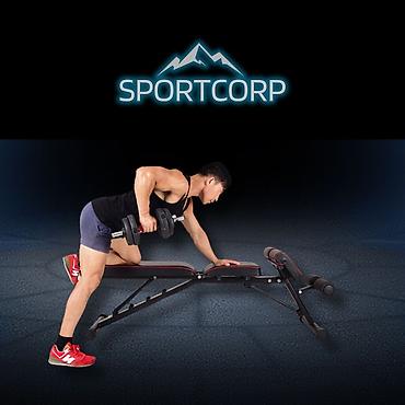 Скамьи для жима: Универсальная скамья для жима 4в1: - Жим - Пресс - Гиперэкстензия - — 4