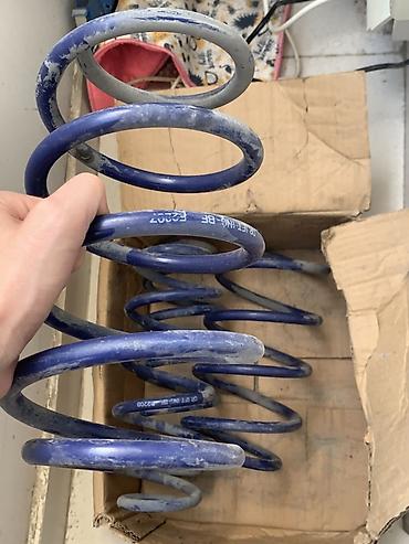 Ehtiyat hissələri: Avtomobil üçün mavi coil yay dəsti - Növ: Asqı üçün coil spring (yay) — 2