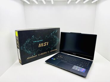 комплект музыкального оборудования: Ноутбук, MSI, 16 ГБ ОЭТ, Intel Core i5, 15.6 ", Жаңы, Оюндар үчүн, эс тутум SSD