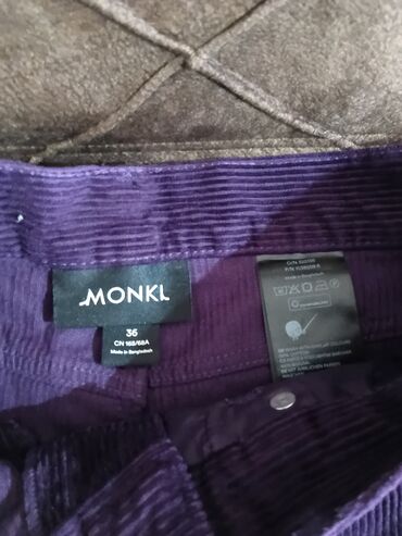 Pantalone: S (EU 36), Normalan struk, Ravne nogavice — 17