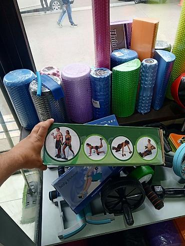 İdman və istirahət: Başqa məhsullarda var ünvanlara catrilma var İki təkərli ab roller — 2