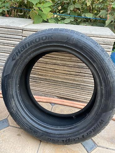aeolus e70: Шины 215 / 55 / R 17, Зима, Б/у, Комплект, Легковые, Hankook — 7