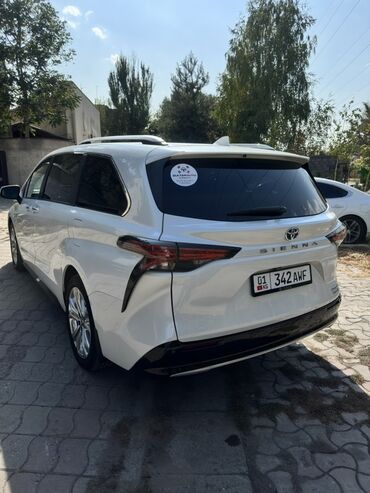 Toyota: Toyota Sienna: 2021 г., 2.5 л, Автомат, Гибрид, Минивэн — 5