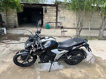 Motonəqliyyat: TVS Apache RTR 160 4V – güclü və çevik “naked” şəhər motosikleti — 2