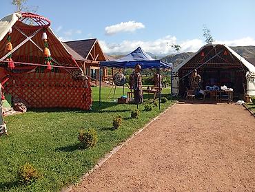 Аренда юрт: Аренда юрты, Каркас Деревянный, 85 баш, Казан, Посуда, С полом — 14