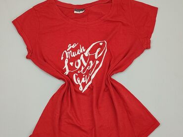 czerwone spódniczka mini: T-shirt, Beloved, M, stan - Dobry