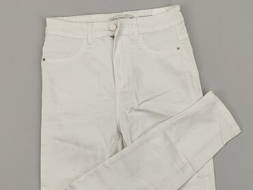 spódniczka biała jeansowe: Jeansy, House, S, stan - Dobry