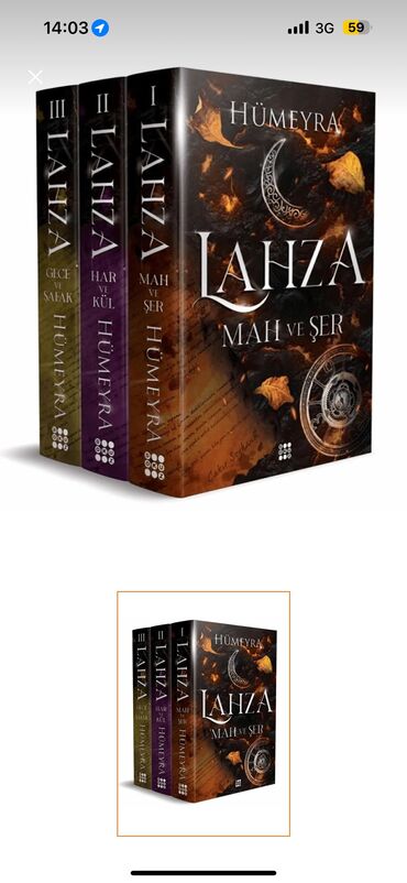 aboylarin qiymeti 2022: Lahza Kitab serisi. 35 Azn alinib 3 u birlikde. Sehvlikle 2 defe