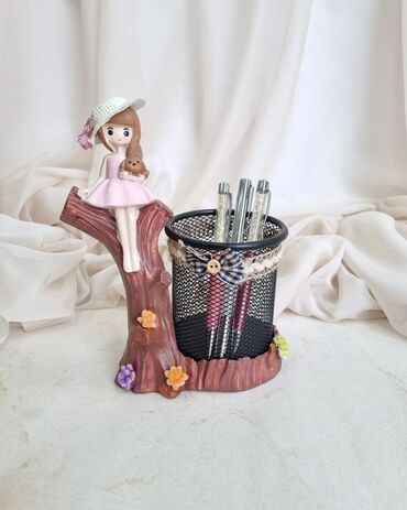 Qələm qabları: Qelem qabları.keramika fiqur.catdirilma metro içi pulsuz — 12