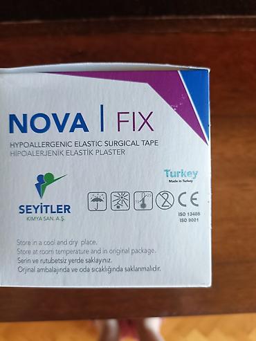 steril sargi paketi: NOVA FIX – Hipoallergen elastik cərrahi yapışqan lent (plaster) — 4