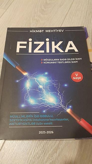 kitab derslik: Məhsul: “Fizika” hazırlıq vəsaiti (Hikmət Mehdiyev), 2025–2026 — 1
