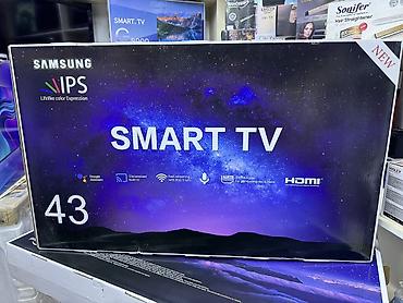 Телевизоры: Телевизоры Samsung 43 дюймовый 102 см диагональ с интернетом!! Низкая — 24