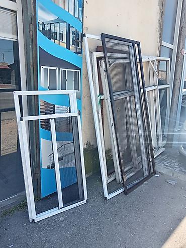 işlənmiş setka: Plisse tipli pəncərə və qapılar üçün ağcaqanad torları - Üfüqi — 2