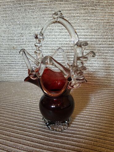 Ostali kućni dekor: Korpa, bоја - Bordo, Novo — 11