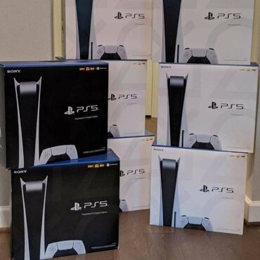 PS5 (Sony PlayStation 5): 5 pulsuz oyun olan Sony PlayStation 5 Konsolu satılır