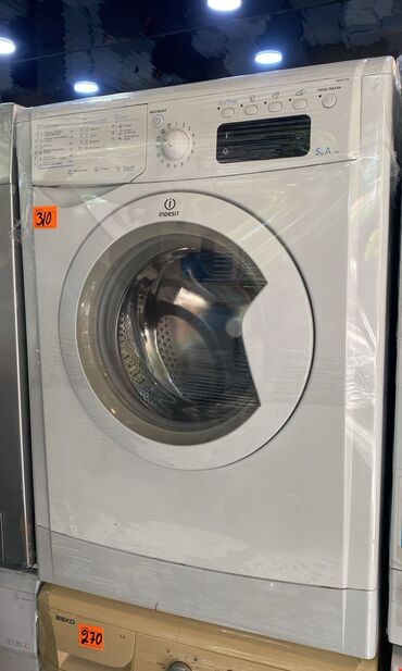 Tikiş maşınları: Paltaryuyan maşın Indesit, 5 kq, İşlənmiş, Ödənişli çatdırılma