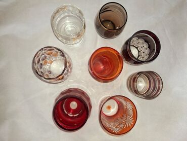Посуда: Набор для воды, сока, пунша. Чехословакия, Богемия. Не пользованый, в — 13