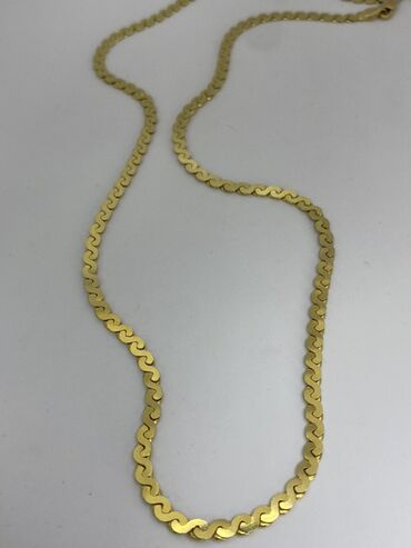 Цепочки: Цепь для бензопилы, Змейка, Проба 585, Унисекс, Новый — 8