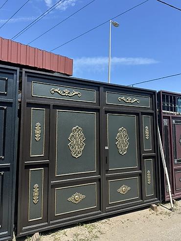 Həyət darvazaları: Yeni Dəmir Həyət darvazası, Yana açılan, 3 m, Mexaniki, Qapı ilə, Kredit var, Pulsuz quraşdırma, Pulsuz çatdırılma — 3